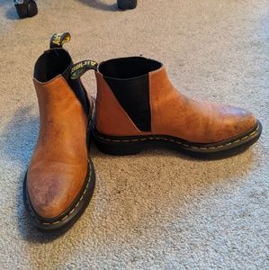 Dr. Martens Chelsea brown ankle boots size 5